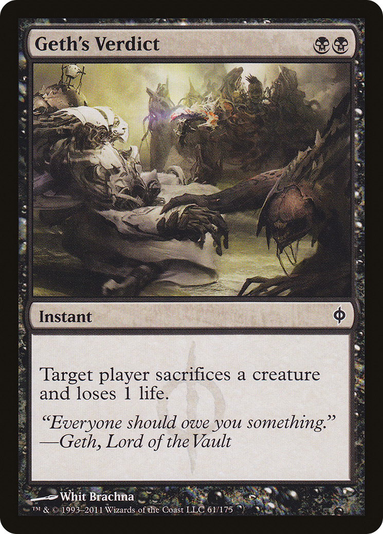 Geth's Verdict (061) - New Phyrexia