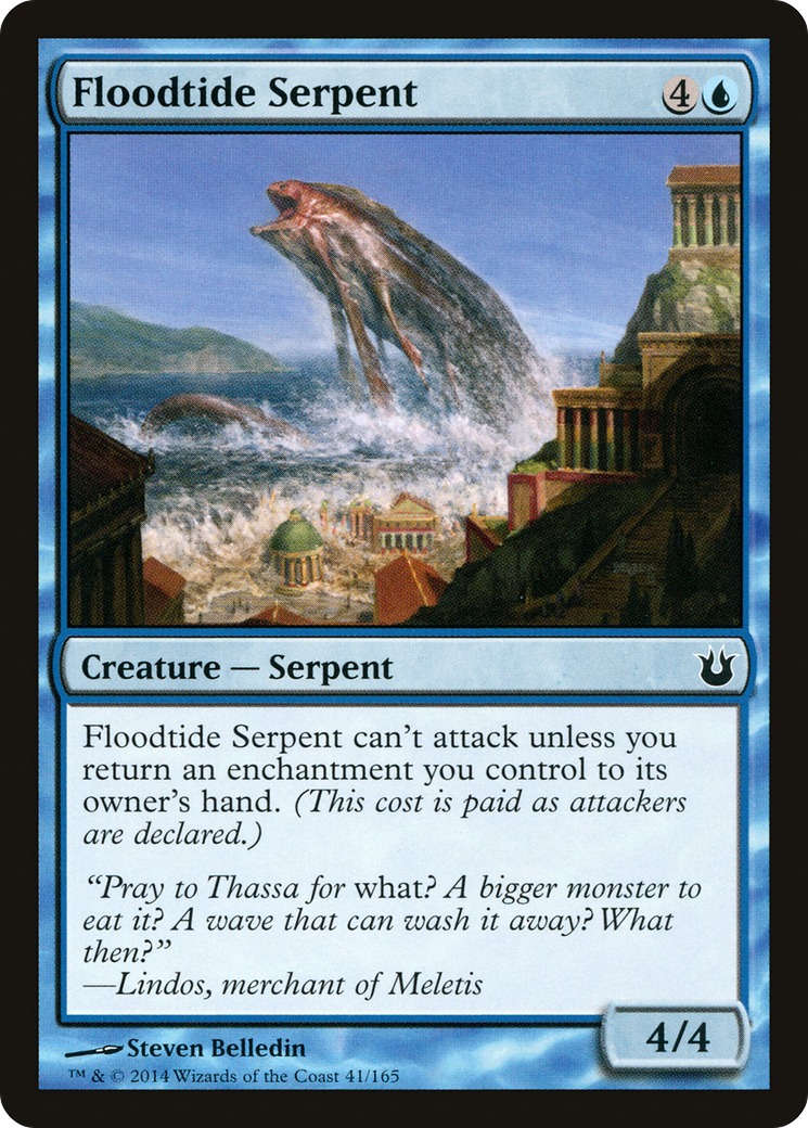 Floodtide Serpent (041) - Born of the Gods