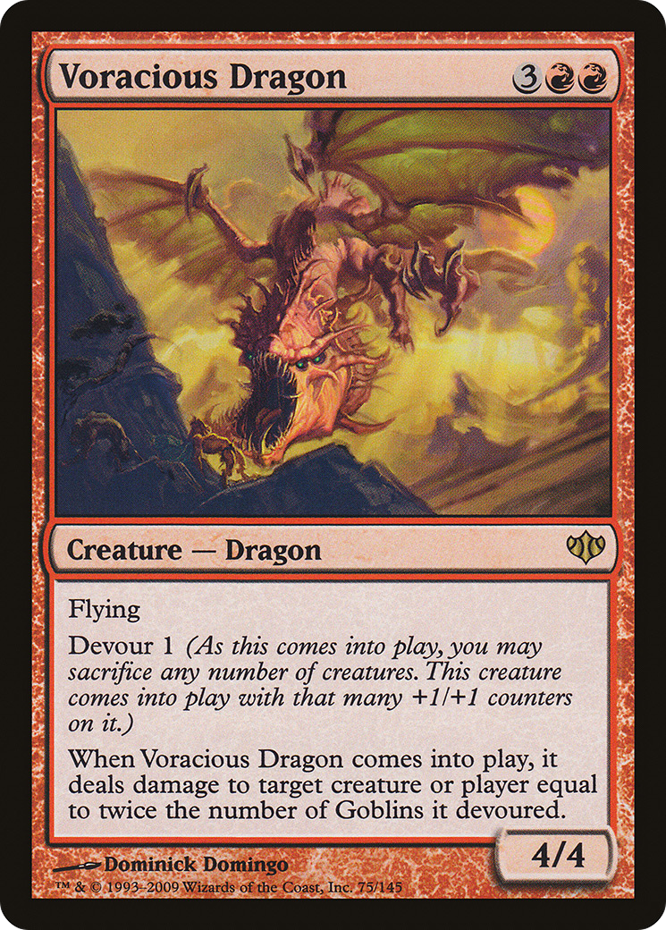 Voracious Dragon (075) Foil - Conflux