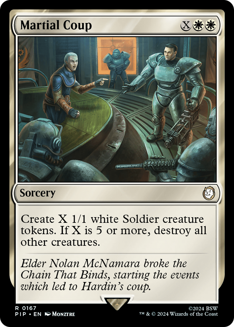 Martial Coup (167) Foil - Fallout