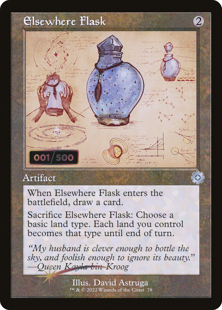 Elsewhere Flask (Retro) (78z) Foil - The Brothers' War Retro Artifacts