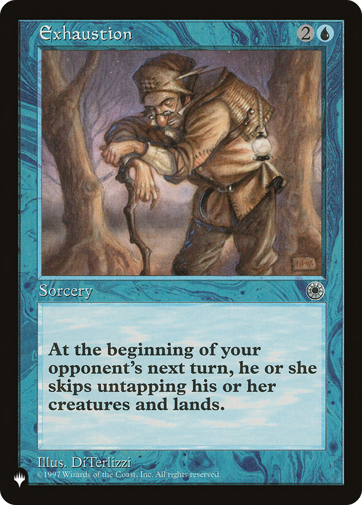 Exhaustion (Retro) (POR-54) - The List