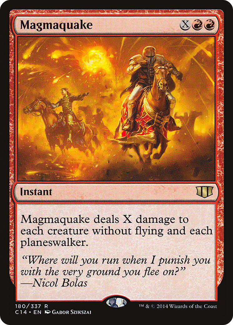 Magmaquake (180) - Commander 2014