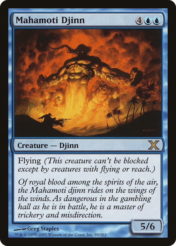 Mahamoti Djinn (090) - Tenth Edition