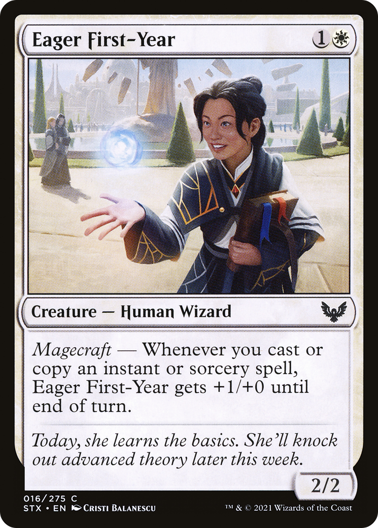 Eager First-Year (016) - Strixhaven: School of Mages