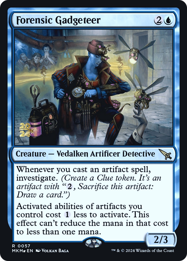 Forensic Gadgeteer (057) Foil - Murders at Karlov Manor Promos