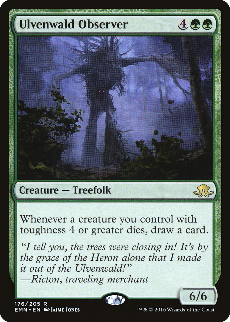 Ulvenwald Observer (176) Foil - Eldritch Moon