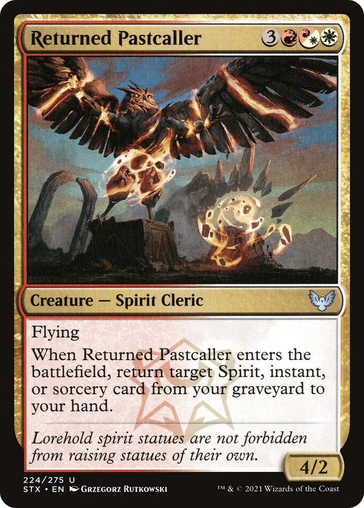 Returned Pastcaller (224) Foil - Strixhaven: School of Mages