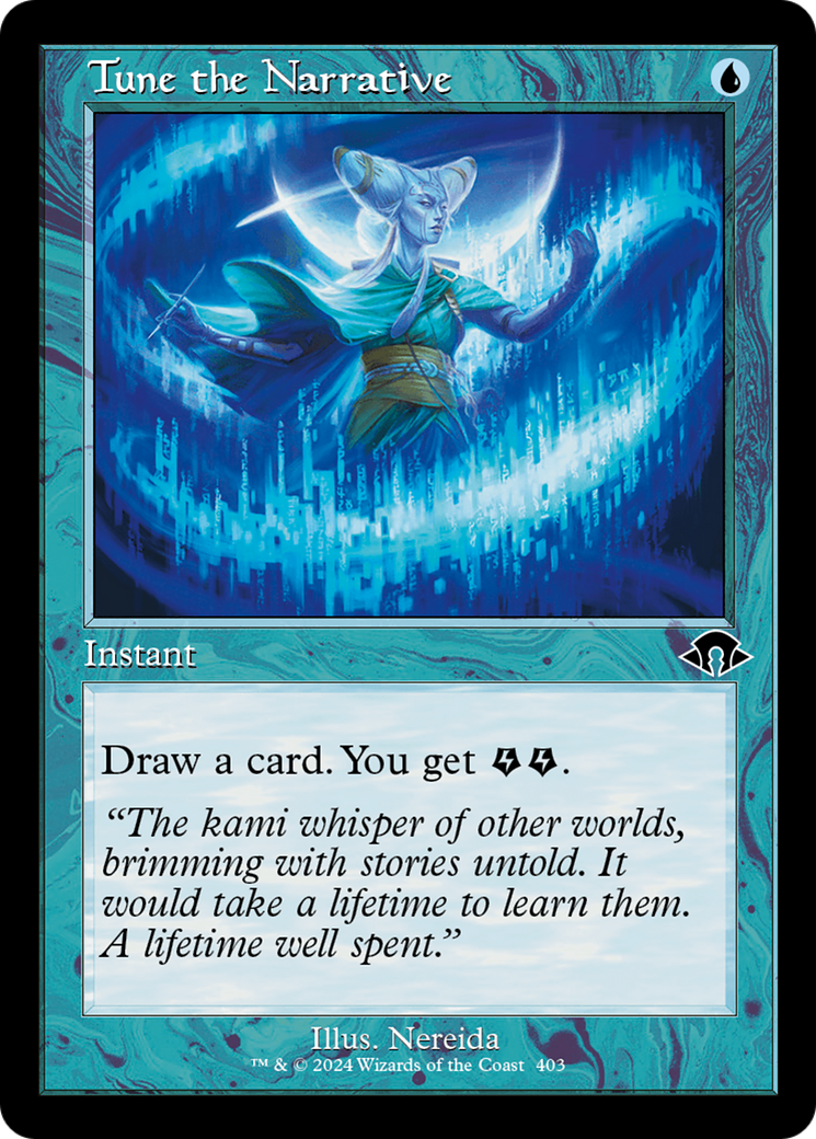 Tune the Narrative (Retro) (403) Foil - Modern Horizons 3