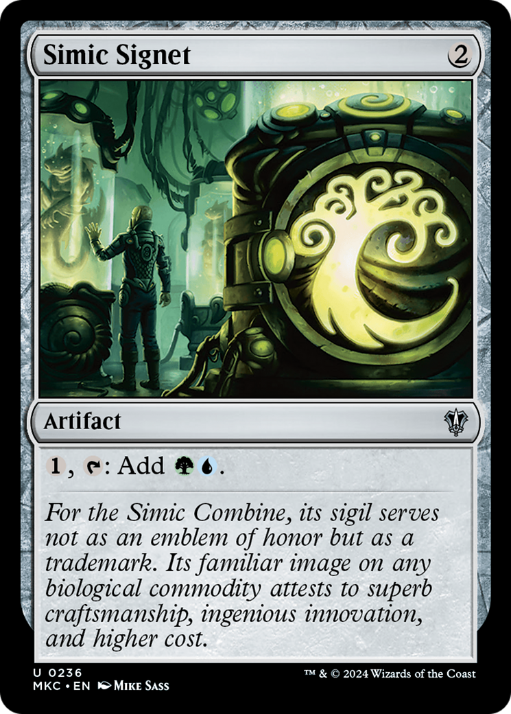Simic Signet (236) - Murders at Karlov Manor Commander
