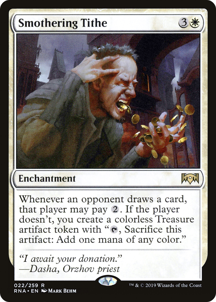 Smothering Tithe (022) Foil - Ravnica Allegiance