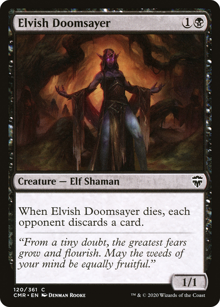 Elvish Doomsayer (120) - Commander Legends