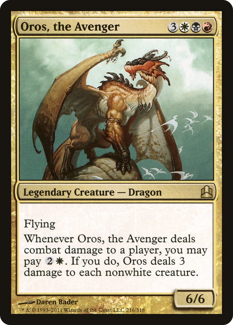 Oros, the Avenger (216) - Commander 2011