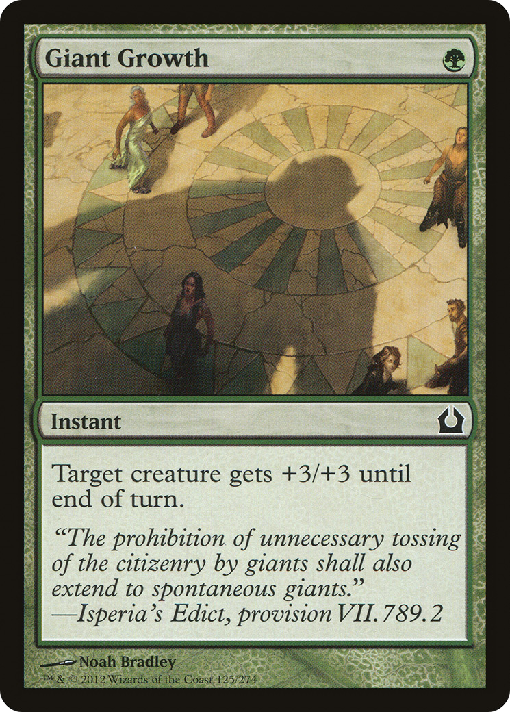 Giant Growth (125) - Return to Ravnica