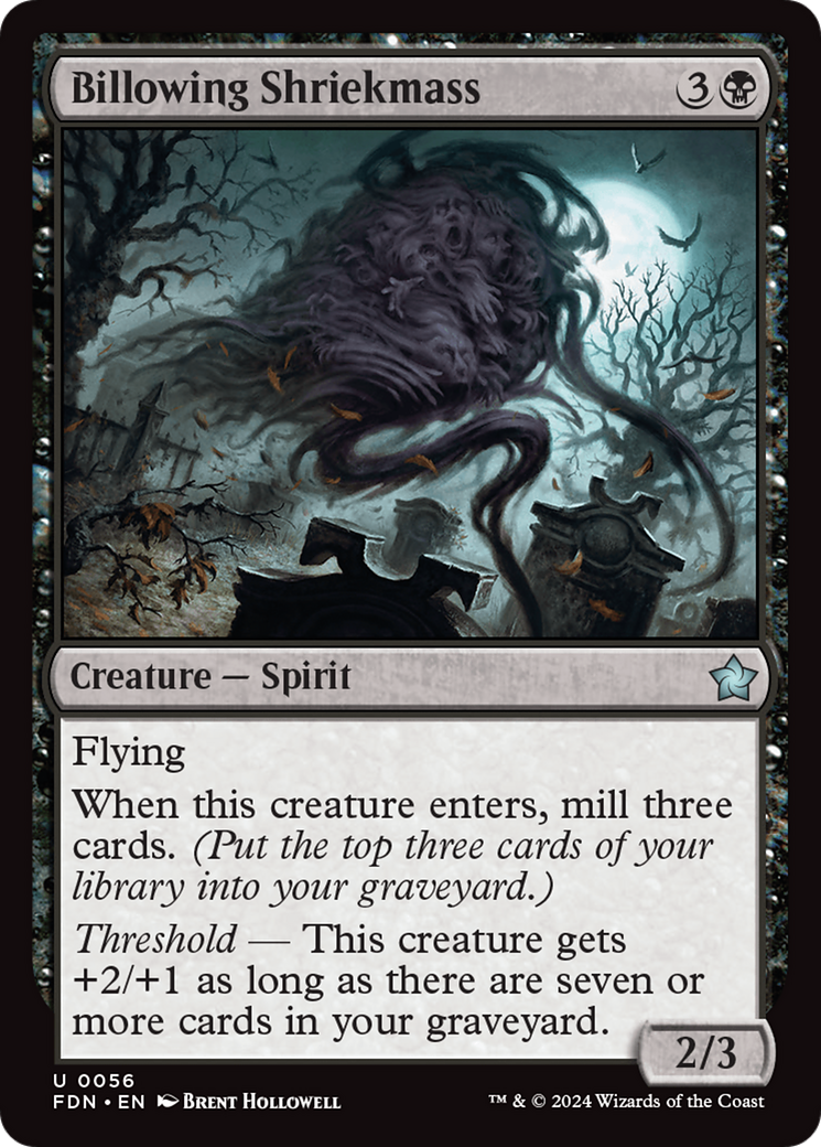 Billowing Shriekmass (056) - Foundations