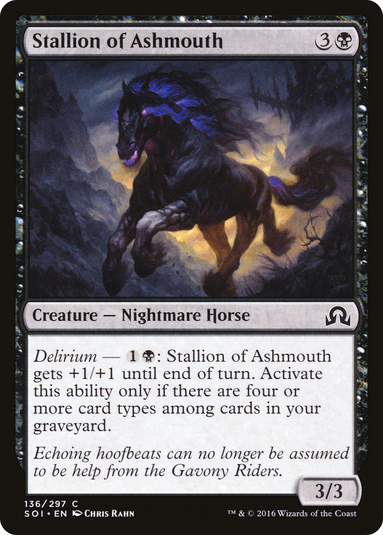 Stallion of Ashmouth (136) - Shadows over Innistrad