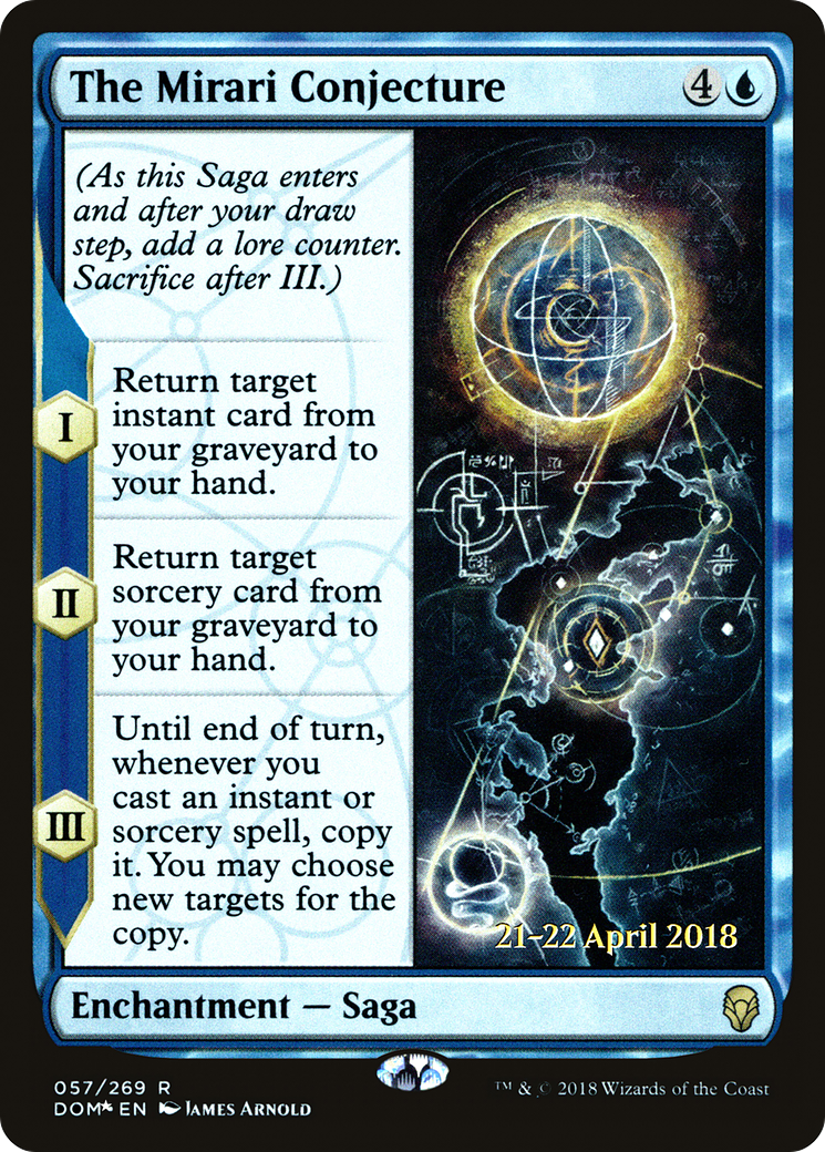 The Mirari Conjecture (57s) Foil - Dominaria Promos