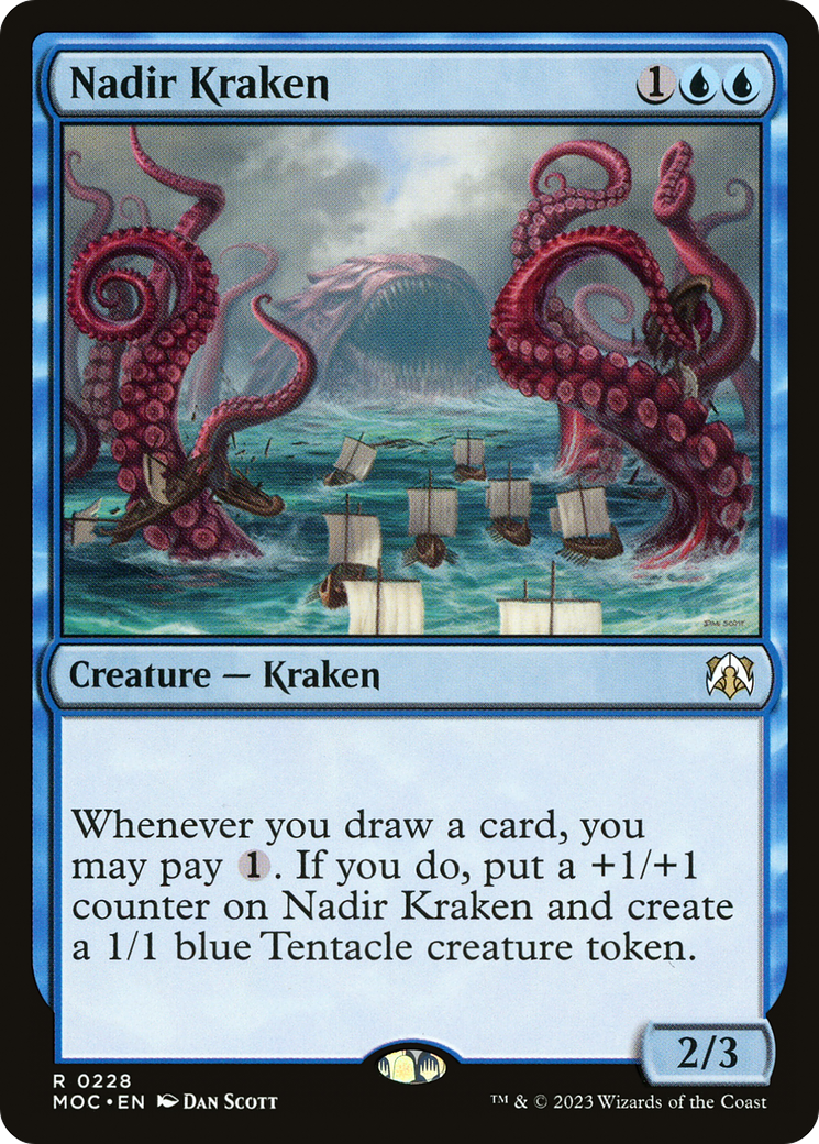 Nadir Kraken (228) - March of the Machine Commander