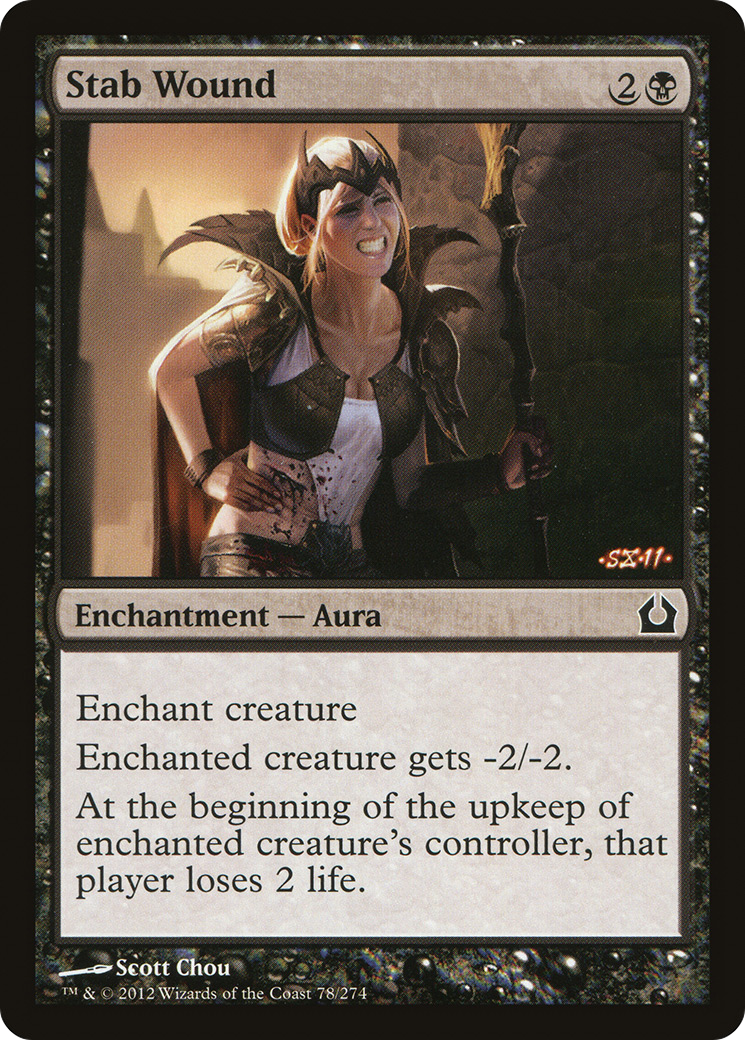 Stab Wound (078) - Return to Ravnica