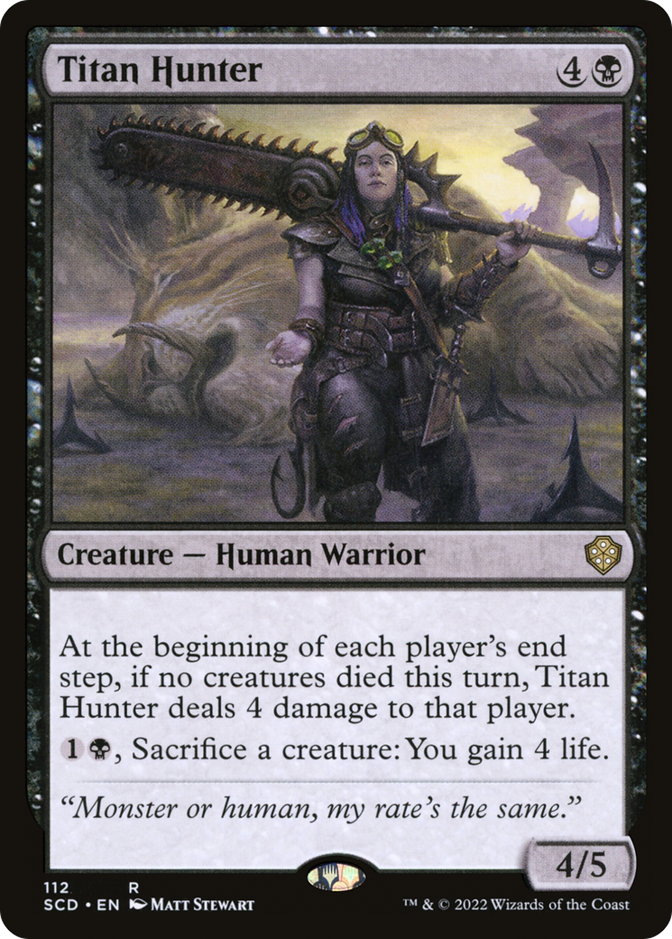 Titan Hunter (112) - Starter Commander Decks