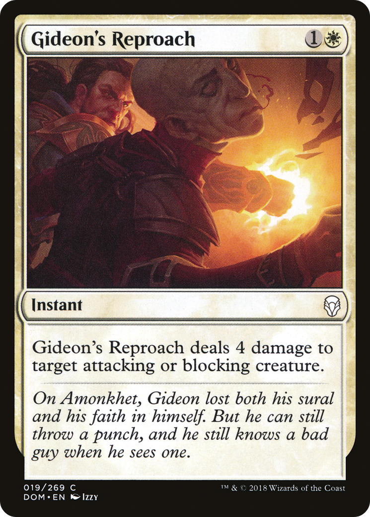 Gideon's Reproach (019) - Dominaria