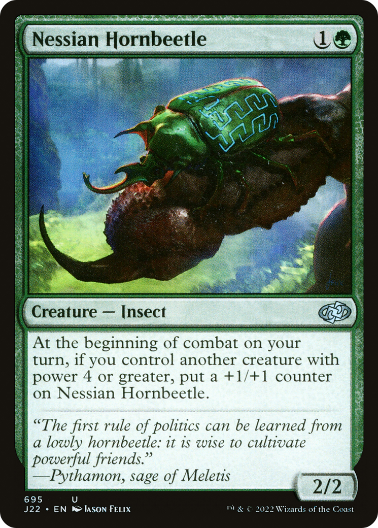 Nessian Hornbeetle (695) - Jumpstart 2022