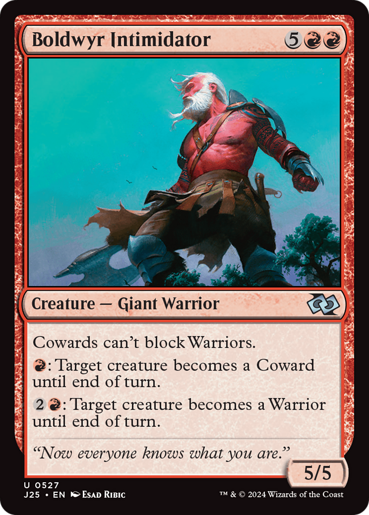 Boldwyr Intimidator (527) - Foundations Jumpstart