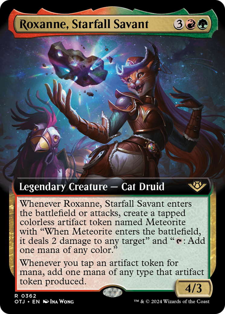 Roxanne, Starfall Savant (Extended Art) (362) - Outlaws of Thunder Junction