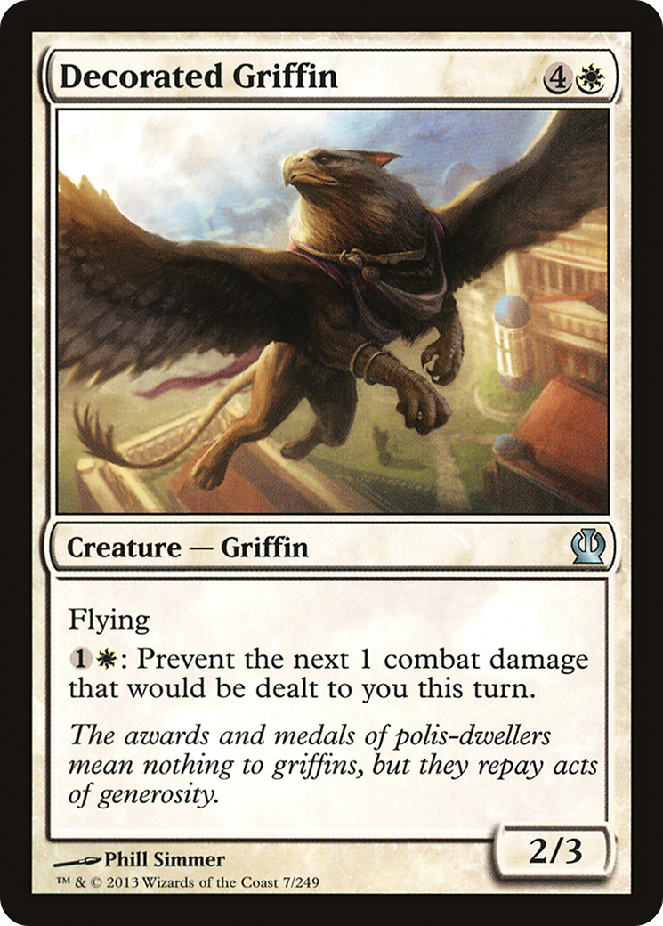 Decorated Griffin (007) - Theros