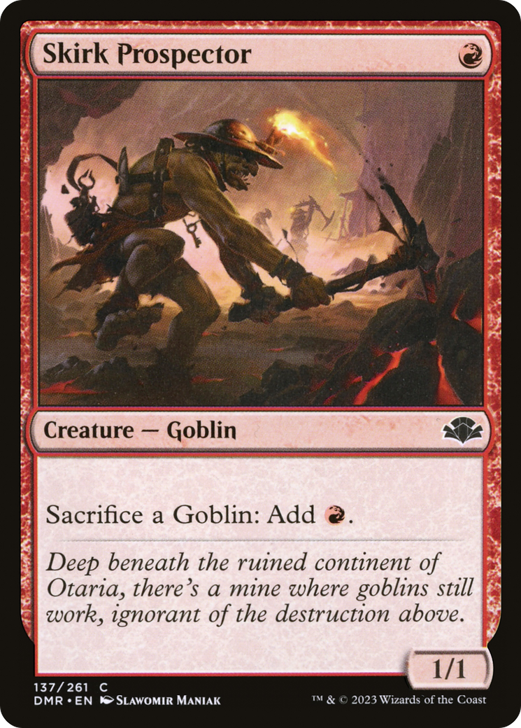 Skirk Prospector (137) Foil - Dominaria Remastered