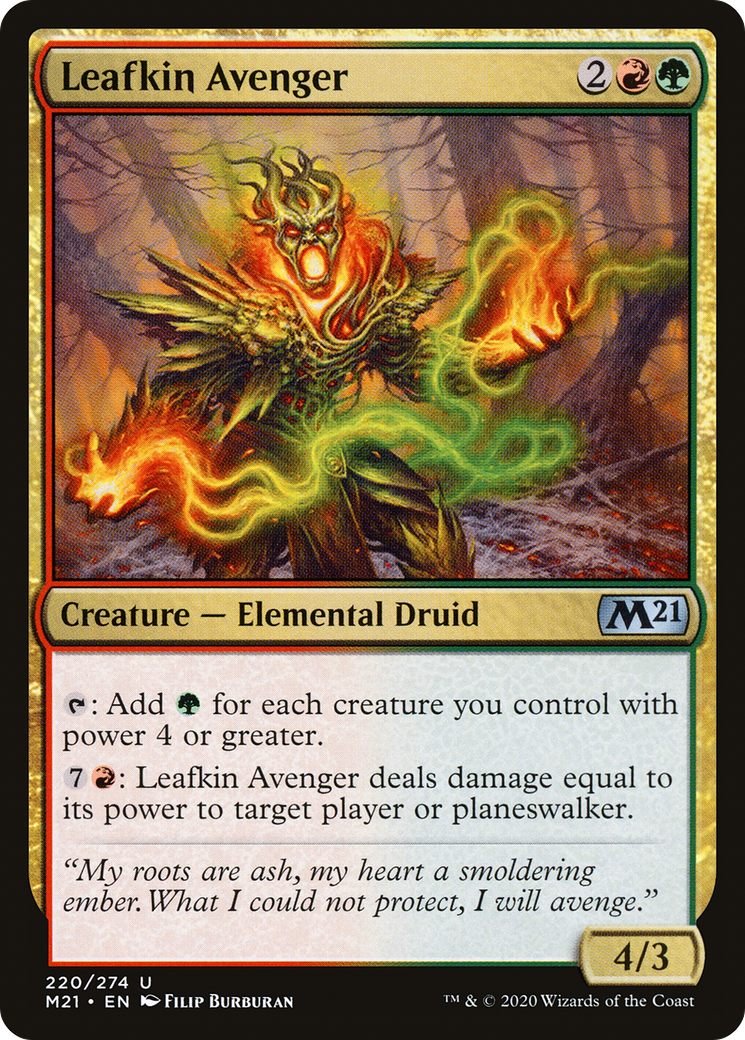 Leafkin Avenger (220) - Core Set 2021