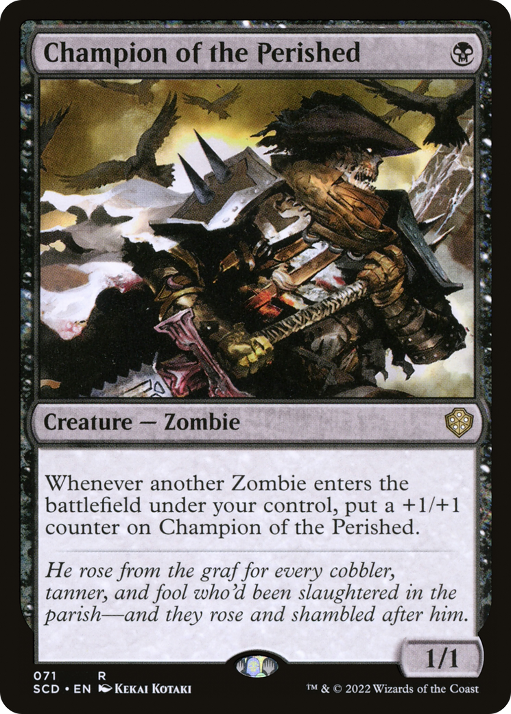Champion of the Perished (071) - Starter Commander Decks