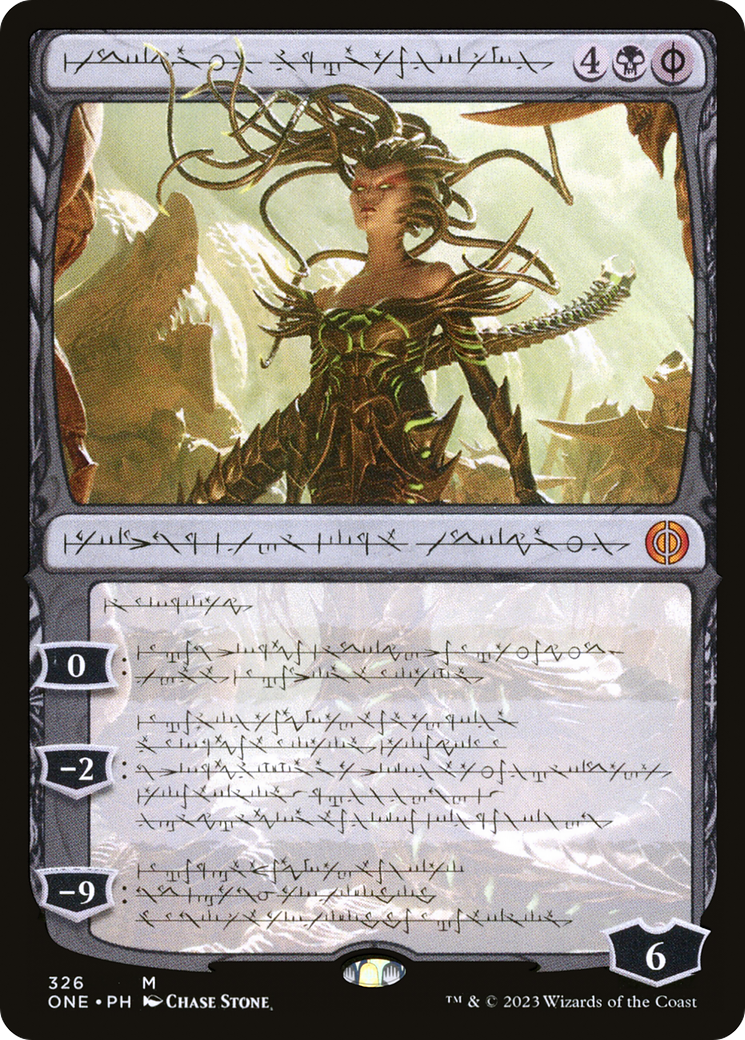 Vraska, Betrayal's Sting (Phyrexian) (Showcase) (326) - Phyrexia: All Will Be One