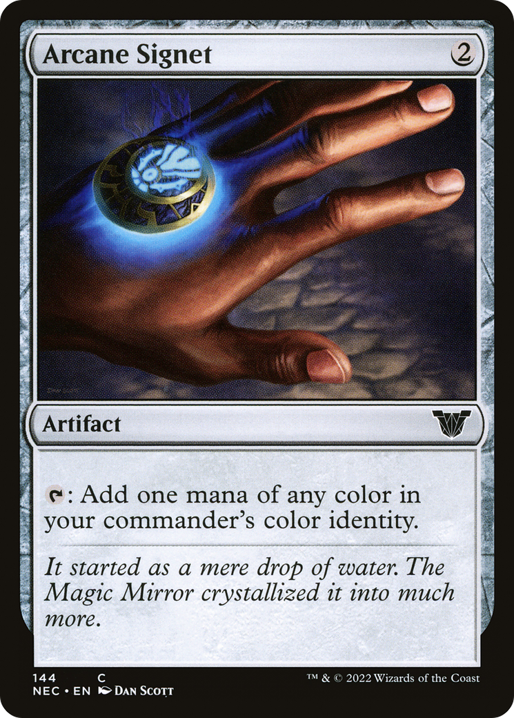 Arcane Signet (144) - Neon Dynasty Commander