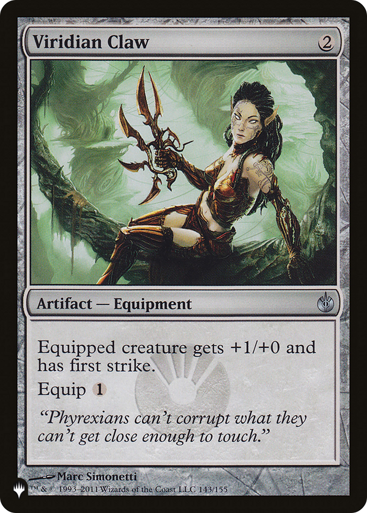Viridian Claw (MBS-143) - The List
