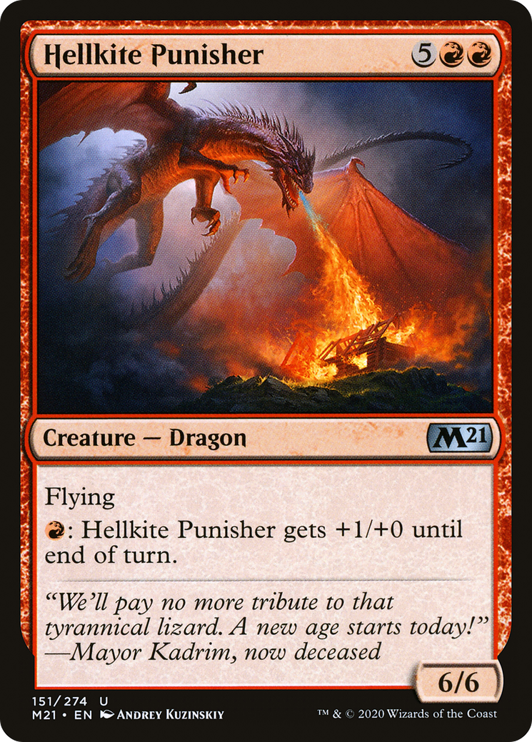 Hellkite Punisher (151) - Core Set 2021