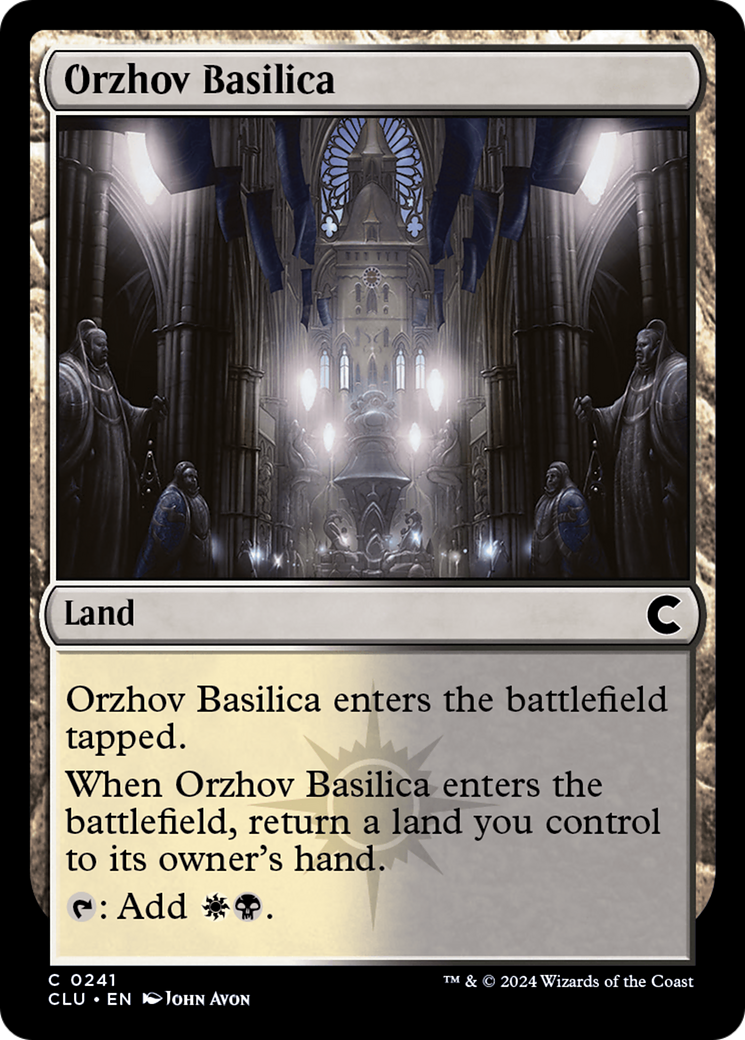 Orzhov Basilica (241) - Ravnica: Clue Edition