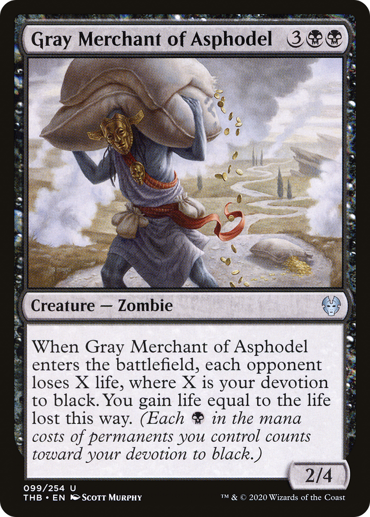 Gray Merchant of Asphodel (099) - Theros Beyond Death