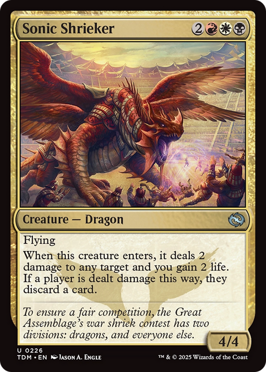 Sonic Shrieker (226) - Tarkir: Dragonstorm