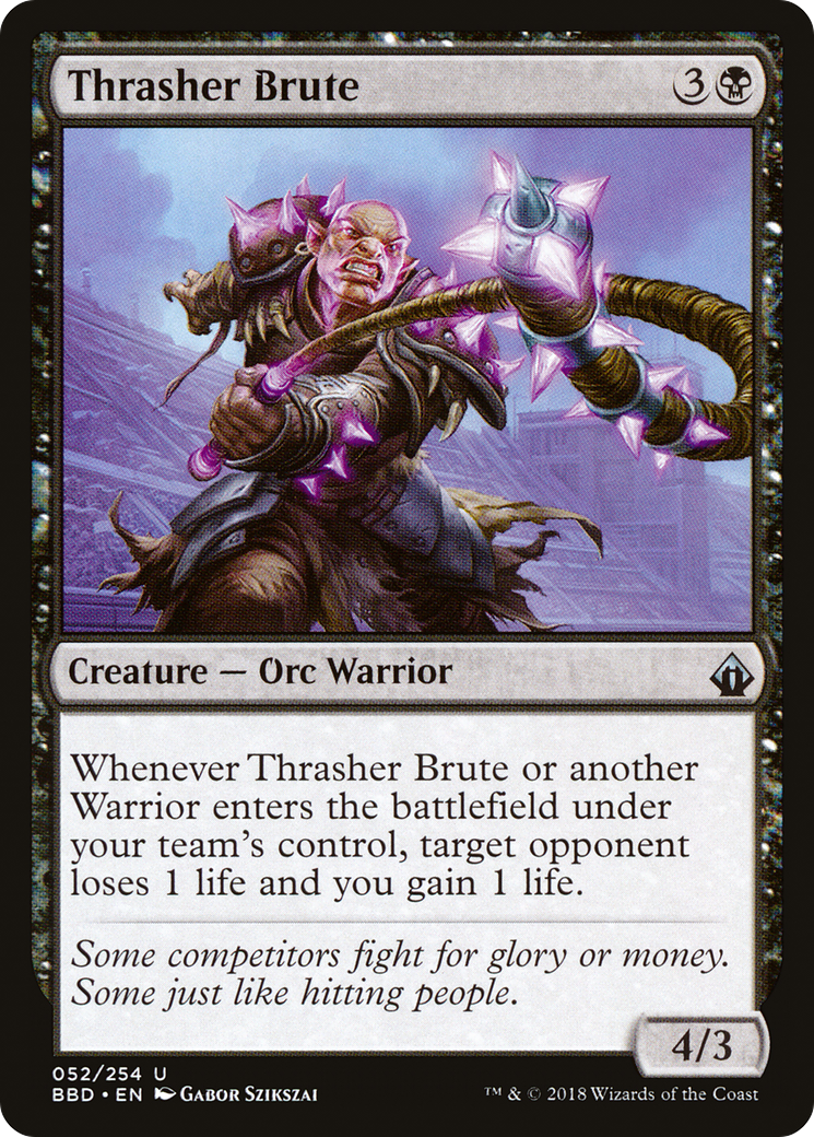 Thrasher Brute (052) Foil - Battlebond