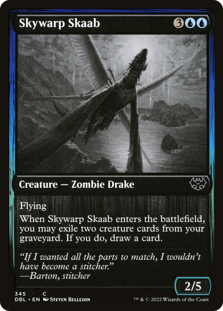 Skywarp Skaab (345) Foil - Innistrad: Double Feature
