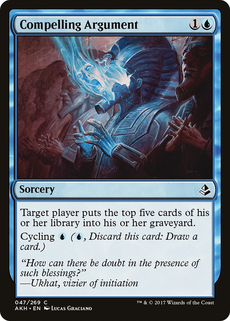 Compelling Argument (047) Foil - Amonkhet