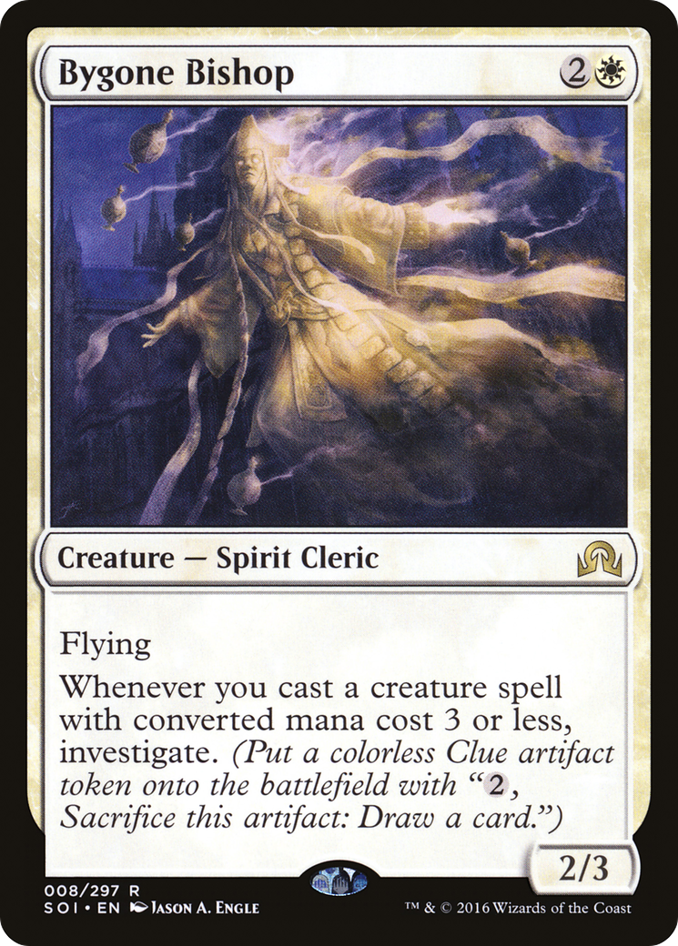 Bygone Bishop (008) Foil - Shadows over Innistrad