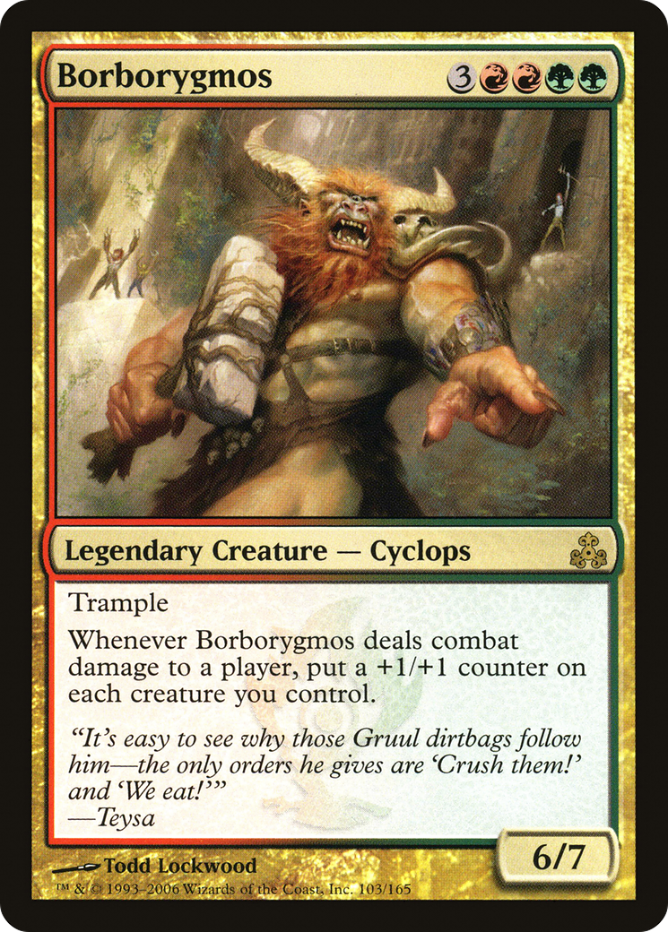 Borborygmos (103) Foil - Guildpact