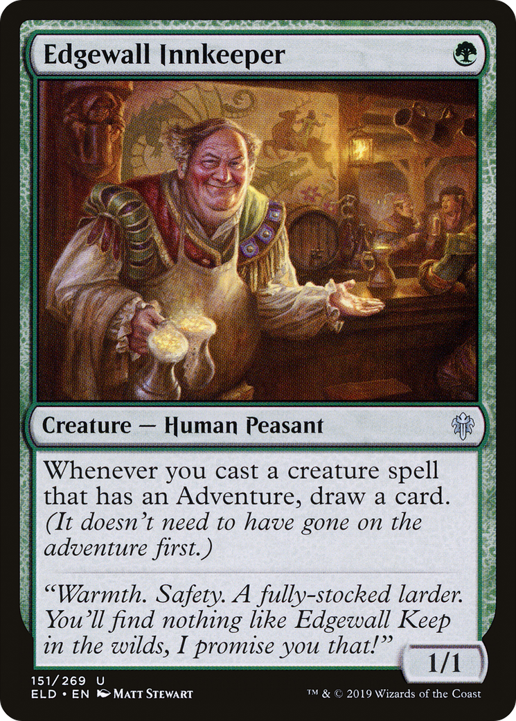 Edgewall Innkeeper (151) Foil - Throne of Eldraine