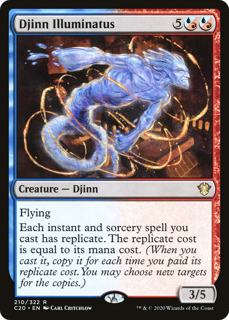 Djinn Illuminatus (210) - Commander 2020