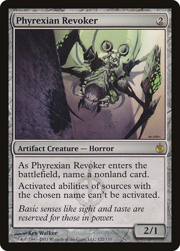 Phyrexian Revoker (122) Foil - Mirrodin Besieged