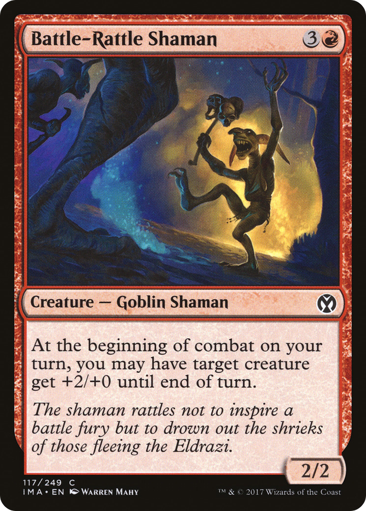 Battle-Rattle Shaman (117) - Iconic Masters