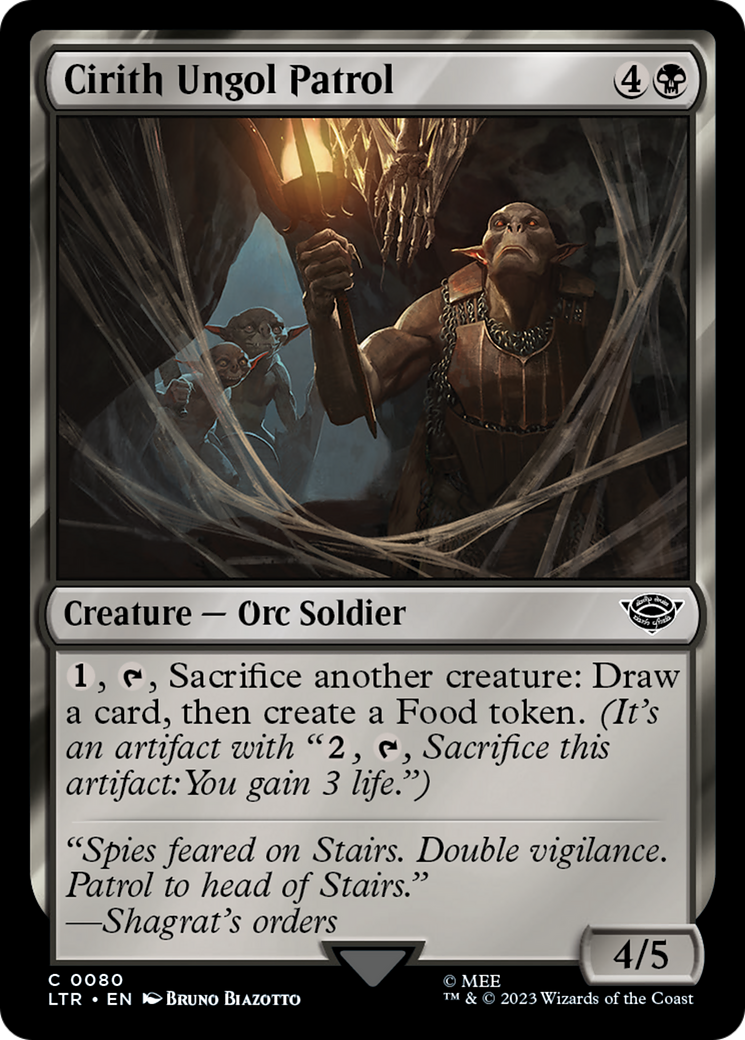Cirith Ungol Patrol (080) Foil - The Lord of the Rings: Tales of Middle-earth