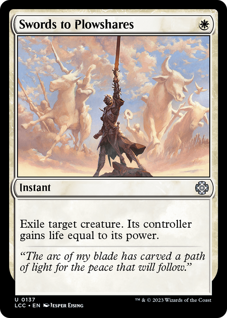 Swords to Plowshares (137) - The Lost Caverns of Ixalan Commander